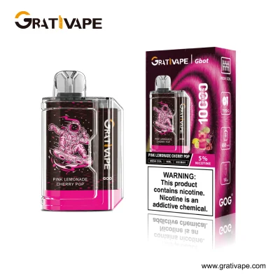 Grativape Gbot 10000 Puffs 5% Nic Vape to The Future 650mAh Disposable Elf E-Cigarette OEM&ODM Original Factory Wholesale Vape