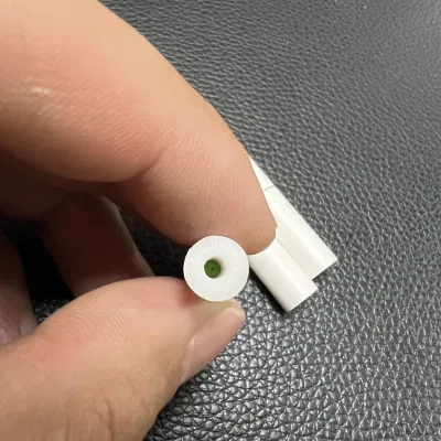 Blue Ice Capsule Slim Smoking Cotton Filter Tips with Holes D8mm L35/40mm