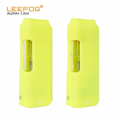 Leefog Aloha+ Wholesale OEM ODM 1ml 2ml 1g 2g Empty Rechargeable Pen Vaporizer All-in-One Disposable Vape with Preheat and Voltage Adjustable