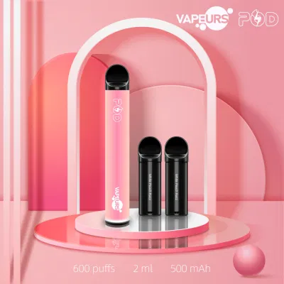 OEM ODM 2ml Disposable Prefilled Replaceable Compatible Transparent Relx Disposable Vape Pod