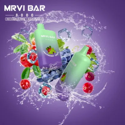 Mrvi Bar 8000 Puff Logo Zbood 7000/7200/8000/9000 Df8000 Imini Pi 9000 Tobacco E Cigarette Dispsoable Vape
