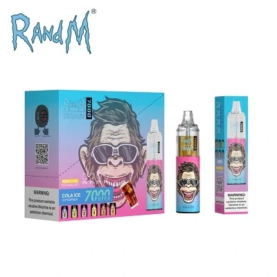 Wholesale Airflow Control 10000 Puffs Randm Tornado 7000 Disposable Vape