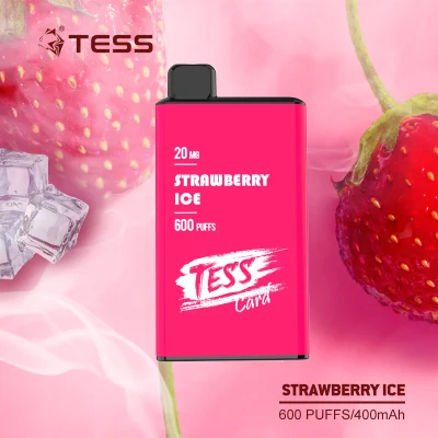 Tess Card 600puffs 2ml Tpd Juice Wholesale E-Cigarette I Disposable Vape