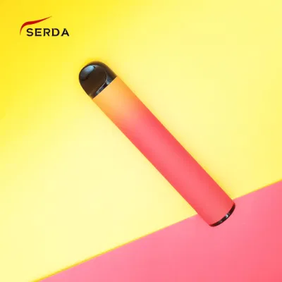 2021 Serda Wholesale Vape Factory 2000puffs Square 3+3ml Disposable Vape