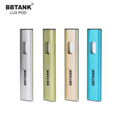 High Quality Bbtank Lux Custom 1ml Hhc Delta 10 D8 Pod Postless Disposable Vape Pen