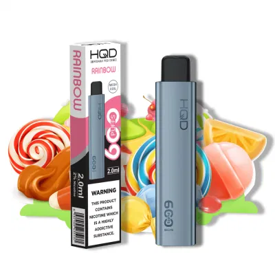 Wholesale Vape Pen Ecig OEM ODM Available Sample 2% 600 Puff From Hqd Factory 1688 Ske Crystal