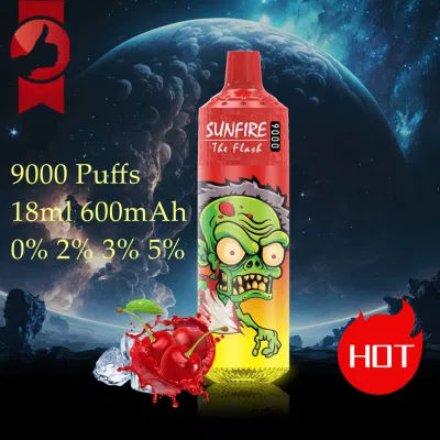 Top 1 Tornado 9000 Puffs Sunfire 7000 10000 Puff Bar E Cigarette Rechargeable Vaper China Wholesale I Vape Ban XL Disposable Vape Pen Pen Hookah