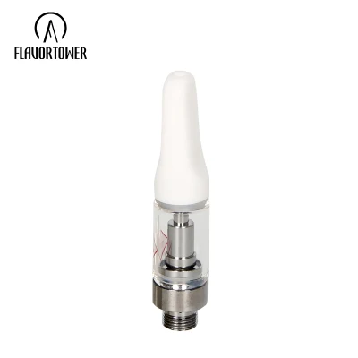  High Quality Full Ceramic Coil 510 Thread Vaporizers White 0.5ml 1ml Cartridges No Lead Free Heavy Metal Empty Atomizer