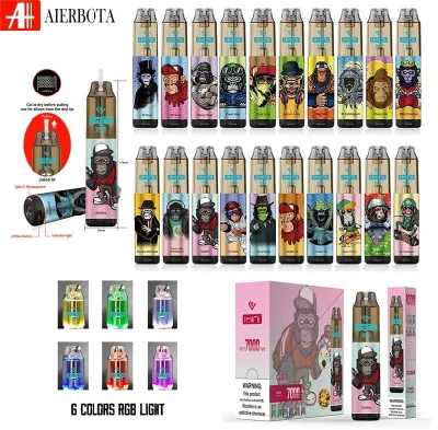 Wholesale I Vape Authentic Original Imini 7000 Puffs Rechargeable with Adjustable Airflow Disposable Vape Pen 7K 8K 9K 12K Ban XL Vaper Pen Hookah