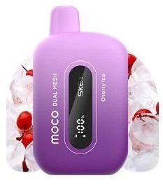 9000puffs dual mesh coil with OLED screen Skey MOCO wholesale i vape