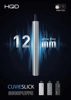 Ultra Thin Amazing Lemon Mint Best Taste Cuvie Slick Hqd Vape