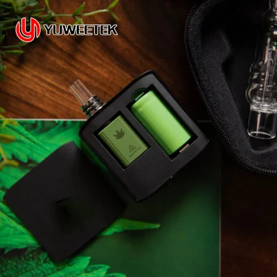 Trio III Billet Box Wax Electronic Cigarette Wholesale Pipe Wax Crack Dry Herb Vaporizer Reusable Compatible Vape Box Mod Device Pod System