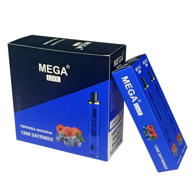 Mega Lux 120 Puffs Disposable Vs Disposable E Cig Blu