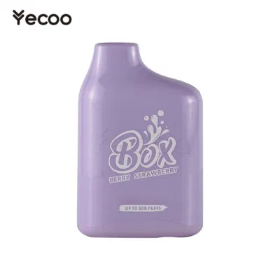 Yecoo Blu Electronic Cigarette Factory Dry Herb Vape China D132 800 Puffs Disposable E Cigarette