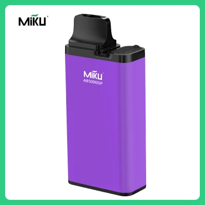 Miku 5000 Puffs Bar Electronic Cigarette 2% 20mg Nicotine-Salt Disposable Vape OEM