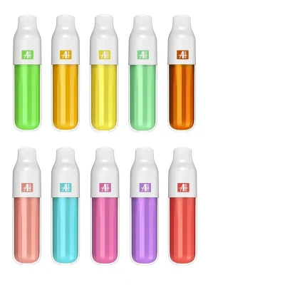 Best Flavors Customization 2ml Tpd Certificated Dual-Color Injection Disposable Vape Pen