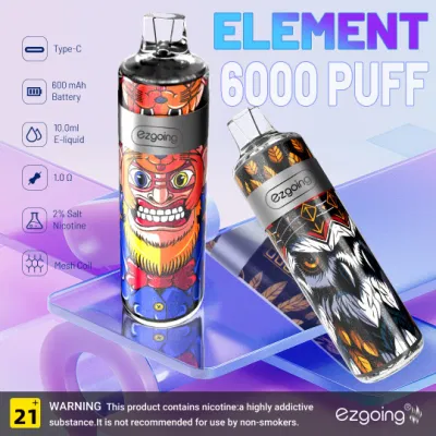 Wholesale Disposable Empty Electronic Vape 800 6000 Puffs One-Time Shisha Pen Hookah Price Disposable I Vape Amazon with CE, RoHS, FCC Certifications
