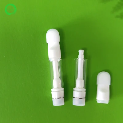 Custom Ecig Wholesale 0.5ml 1.0m 2ml D8 D9 Delta Oil Hhc Vaporizer Empty 510 Thread Lead Free Glass Tank Vape Atomizer Disposable Ceramic Oil Vape Pen Cartridge