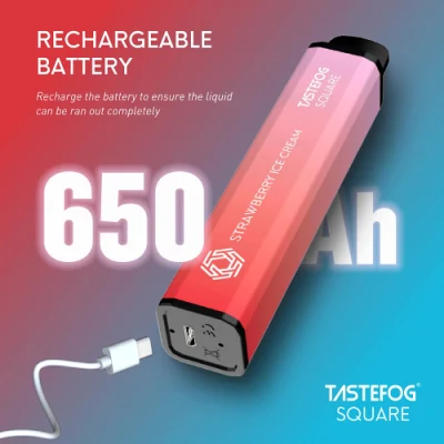 Original Rechargeable 2% Nic Multiple Flavors Tastefog Square 3500 Puffs Wholesale I Disposable Vape