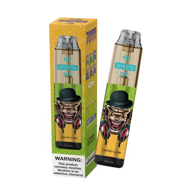 Original E Cigarette Imini 7000 Puffs Vapes Disposable Puff 9000 Tornado Vapes 9K Puffs Bar Rechargeable Battery 0% 2% 3% 5% Vape Pen Kit Prefilled Carts
