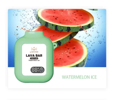 2023 Latest Generation Lava Bar 7000 Puff Smart Screen Rechargeable 15ml E-Liquid Disposable Vape Pod OEM Available
