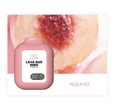 2023 Latest Generation Lava Bar 7000 Puff Smart Screen Rechargeable 15ml E-Liquid Disposable Vape Pod OEM Available