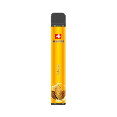 2023 Best Sells Sunfire Tpd 700 Puffs Disposable Vape 2ml Prefilled E Cigarettes Device