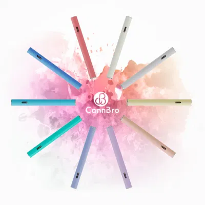 Wholesale Slim Hhc Oil Delta D8 D11 Preheat Custom 0.5ml 1ml Empty Cartridge Vaporizer Pod Pen Device Rechargeable Live Resin Disposable LED Vape Pen