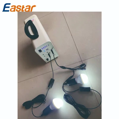 Portable LED Bulb USB Charging Solar Home Lighting System