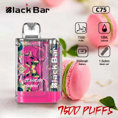 Orion Bar 7500 Puff Rechargeable Mesh Coil Adjustable Airflow 5% Nicotine Lost Vape Electronic Cigarette Wholesale Disposable Vape