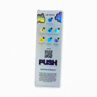 USA Wholesale 280mAh 1.0ml Delta- 10 Pod Rechargeable Disposable Vape Pen Cream Coil Rechargeable Empty Push1 Gram Disposable Vape Pen with 10 Strains