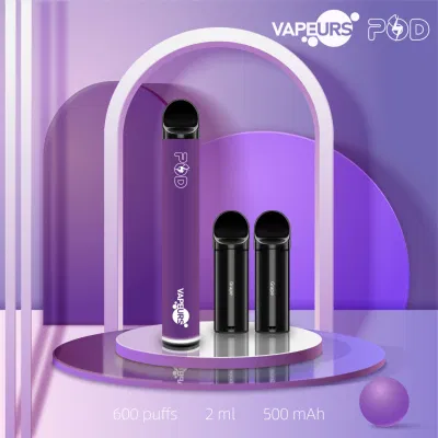 OEM ODM 2ml Disposable Prefilled Replaceable Compatible Transparent Relx Disposable Vape Pod