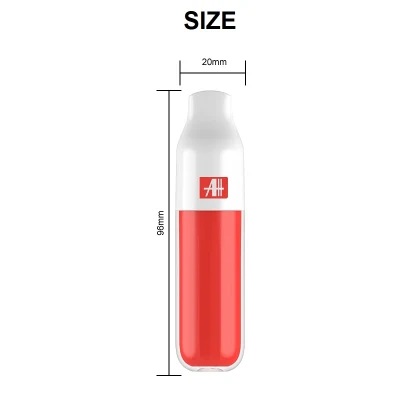 Best Flavors Customization 2ml Tpd Certificated Dual-Color Injection Disposable Vape Pen
