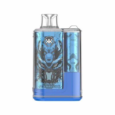 Kk Energy 8 12000 Power Display The Blue Light Is Always on When Charging 17ml E Juice Disposable Vape Type-C Rechargeable 650mAh