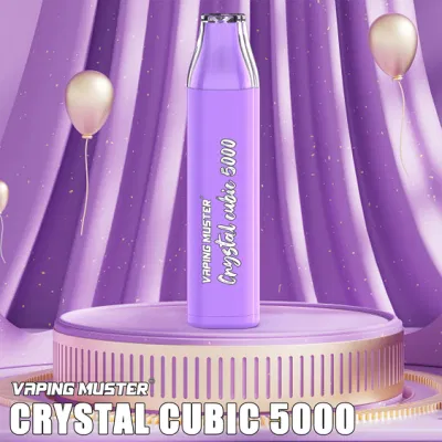 Vapingmuster OEM ODM Wholesale Crystal Cubic 5000 Puffs Popular Taste Mesh Coli Wholesale Disposable E Cigarette Vape