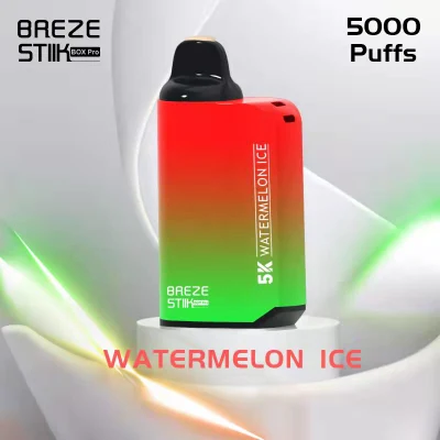 Breze Stick PRO Max 5000 Puffs Vapor Square Vape Disposable E Cigarette Pen 12ml Pod 950mAh Rechargeable 8 Colors Vape