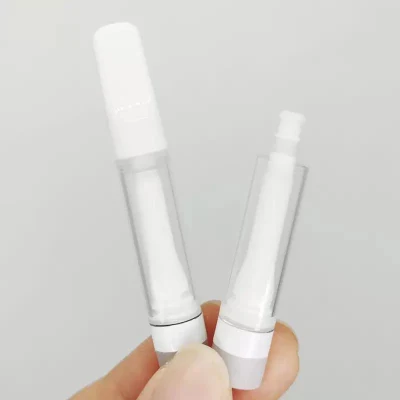 Custom Logo Full Ceramic Atomizer Empty 510 Thread Vape Cartridges for Thick Oil