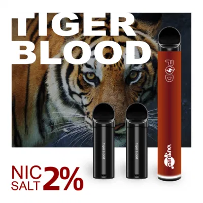 Latvia Suisse Sverige Wholesale Vaporizer Pen Tobacco 2ml Disposable Vape 600 Puff 2% with Cartridge &eacute; Lectronique Cigarette Shqip&euml; Ria