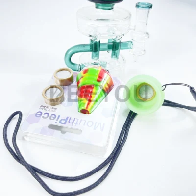 Glass Smoking Hookah Filtering Mouth Piece Silicone Cone Replacement Tips