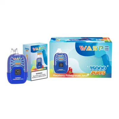 E Cigarette Waspe Box 15000 Puff Vape 15K Puffs Bar LCD Screen Vapes Factory Wholesale Disposable