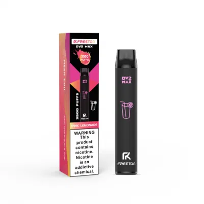 E Cig Global Popular Vapes Vaporizer 3500 Puffs Disposable Vape Pen DV2 Max Fruit Flavor Pods Freeton