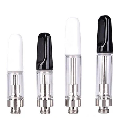 510 Thread Empty Vape Carts D8 D9 D10 Thick Oil 0.5ml 1ml 2ml Wholesale Glass Ceramic Coil Cartridge