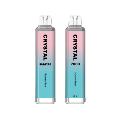 Top 1 Supplier Sunfire Crystal Puff 7000 9000 Puffs Disposable Vape 7K Poland Spain E Cigarettes Pod Custom Logo Vapes Wholesale Craystal Vape Pen Hookah