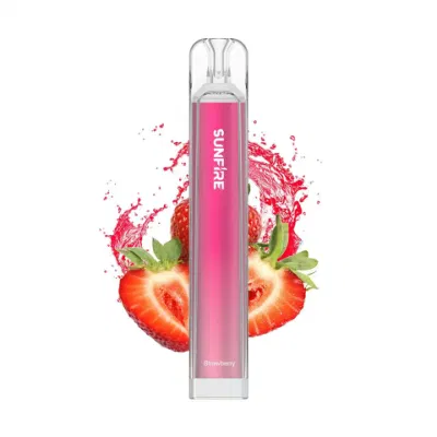 Authentic Sunfire Disposable Vape Puff 600 Prefilled Vapour Crystal Design Vape