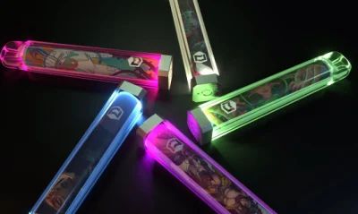 Crystal Light Bar 600puffs Disposable Vape Electronic Cigarette