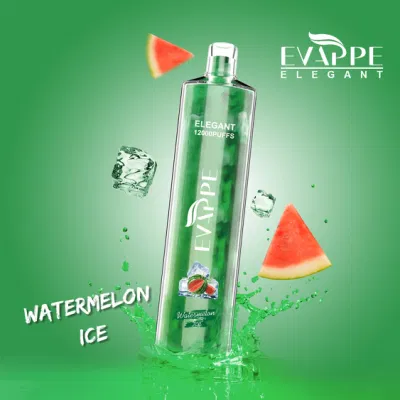 Original Evappe Elegant 12000 Puffs Crystal Vape Vs Jnr Shisha Pen Hookah 12000 Puff Pod Maxi 15000 Puffs Electronic Cigarette Wholesale I Vape 20mg 50mg Nic