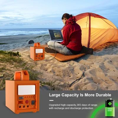 USB Charger System Solar Power Panel Generator Kit Speaker and Lightingfunction Emergency Charging Light System for Hiking