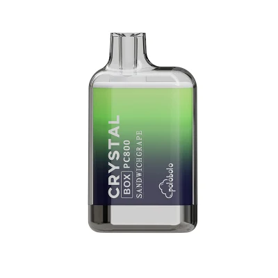 Europe Russia UK Hot Selling Cigarette Ske Crystal Cool 600 Puff Vape 20mg Nicotine 1.2ohm Mesh Coil Flavors Tpd OEM Disposable Vape