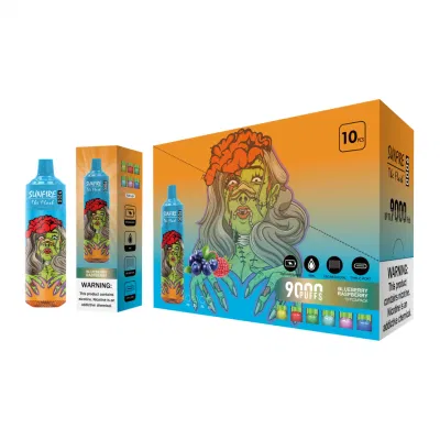 Original Sunfire Tornado M 9000 Puffs Disposable E Cigarettes Vape 18ml 600mAh Battery 0%2%3%5% Rechargeable Electronic CIGS 9K 12K 15K Puff Germany Huge Vape