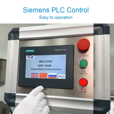 cGMP High Speed Alu Alu PVC Roller Sealing Type Packaging Capsule Tablet Blister Packing Machine